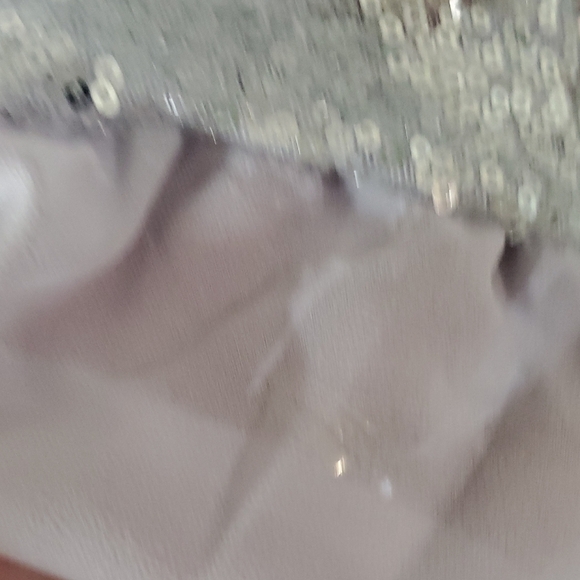 No Boundaries Silver Sequin Mini Dress - Picture 9 of 11